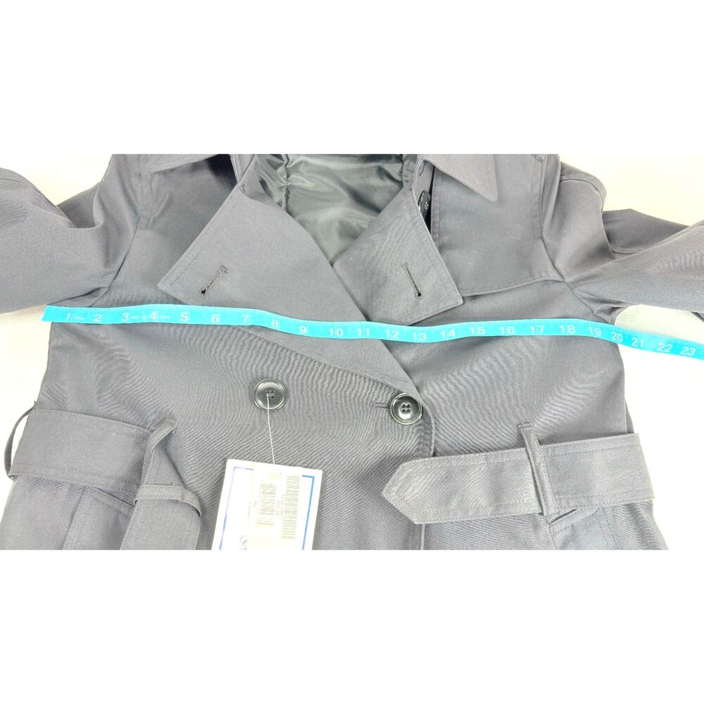 NWT Garrison Collection Defense Logistics Agency Coat Military Trench Womens 8S - Picture 10 of 12